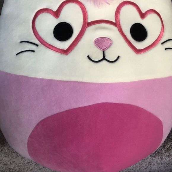 NEW 2024 Squishmallow 16" Valentines CHAMBLESS THE HAMPSTER FIRST TO MARKET - Picture 3 of 12